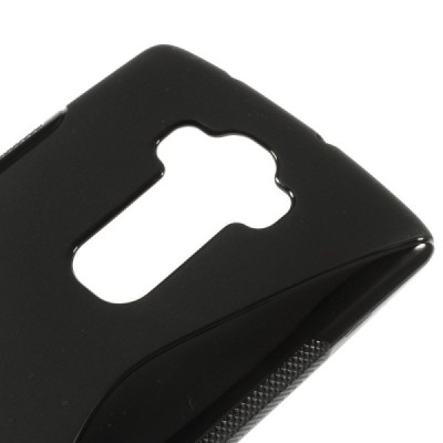 LG G Flex 2 (H955) kieto silikono TPU juodas dėklas - nugarėlė / Priedai.lt