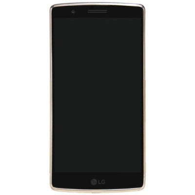 LG G Flex 2 (H955) Nillkin Nature plonas skaidrus (permatomas) silikoninis TPU rudas dėklas / Priedai.lt