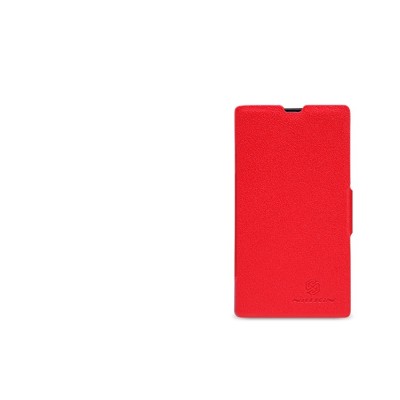 Nokia Lumia 520 „Nillkin“ Fresh atvēramais sarkans futrālis / Vacins.lv
