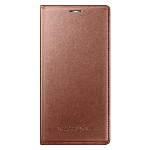„Samsung“ Flip Cover atverčiamas dėklas - auksinis (Galaxy S5 mini)