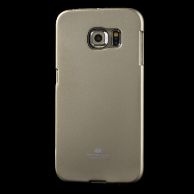 Samsung Galaxy S6 Edge (G925) Mercury auksinis kieto silikono tpu dėklas - nugarėlė / Priedai.lt