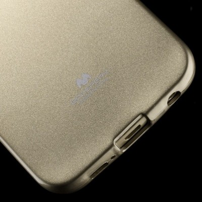 Samsung Galaxy S6 Edge (G925) Mercury auksinis kieto silikono tpu dėklas - nugarėlė / Priedai.lt