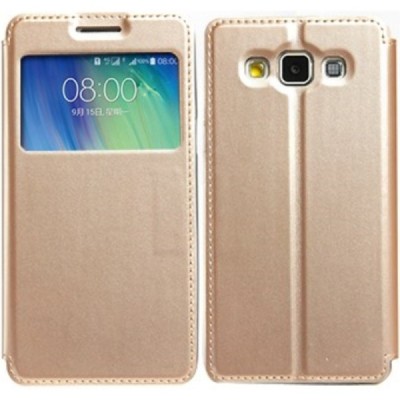 Samsung Galaxy A5 „Kalaideng“ Sun atvēramais zelta maciņš / Vacins.lv