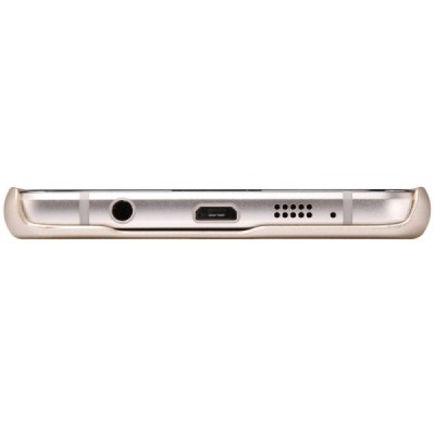 Samsung Galaxy A5 (2016) A510 Nillkin Frosted Shield zelta plastmasas apvalks + ekrāna aizsargplēve / Vacins.lv