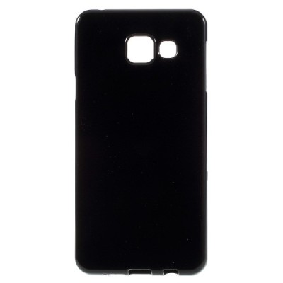 Samsung Galaxy A3 (2016) A310 kieto silikono TPU juodas dėklas - nugarėlė / Priedai.lt