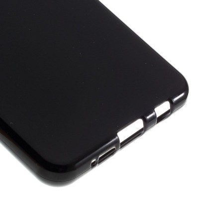 Samsung Galaxy A3 (2016) A310 cieta silikona (TPU) melns apvalks / vacins.lv