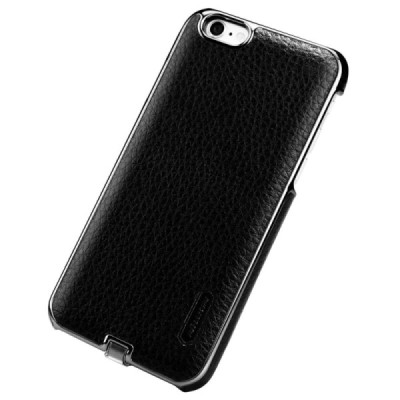 „Nillkin“ N-JARL Wireless Apple iPhone 6s melns apvalks ar bezvadu uzlādēšanas funkciju / Vacins.lv