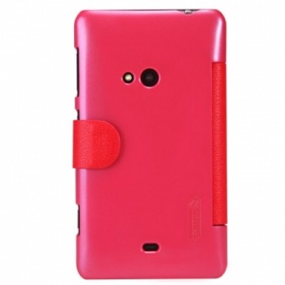 Nokia Lumia 625 „Nillkin“ Fresh atvēramais sarkans futrālis / Vacins.lv