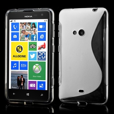 Nokia Lumia 625 dzidrs cieta silikona futrālis / Vacins.lv