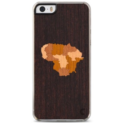 Apple iPhone 5s „Crafted Cover“ Lietuva dabīga koka telefona apvalks / Vacins.lv