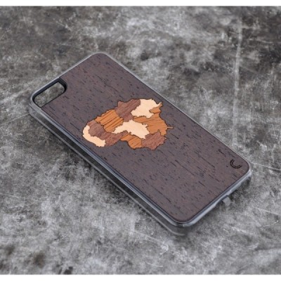 Apple iPhone 5s „Crafted Cover“ Lietuva dabīga koka telefona apvalks / Vacins.lv
