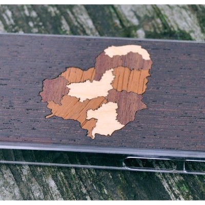 Apple iPhone 5s „Crafted Cover“ Lietuva dabīga koka telefona apvalks / Vacins.lv