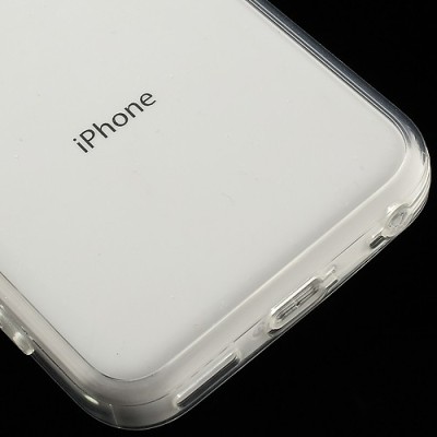 Skaidrus plastikinis bei silikoninis Apple iPhone 5C dėklas (dėkliukas) / Priedai.lt