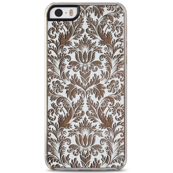 „Crafted Cover“ dabīga koka apvalks - Puķu dārzs (iPhone 5 / 5S / SE 2016)