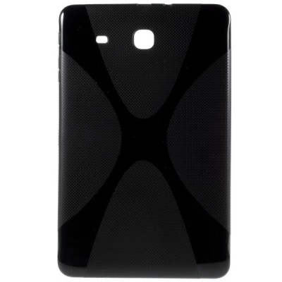 Samsung Galaxy Tab E 9.6 T560 kieto silikono TPU juodas dėklas - nugarėlė / Priedai.lt