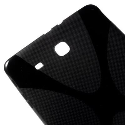 Samsung Galaxy Tab E 9.6 T560 cieta silikona (TPU) melns apvalks / vacins.lv