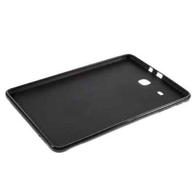 Samsung Galaxy Tab E 9.6 T560 cieta silikona (TPU) melns apvalks / vacins.lv