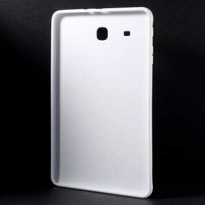 Samsung Galaxy Tab E 9.6 T560 cieta silikona (TPU) balts apvalks / vacins.lv