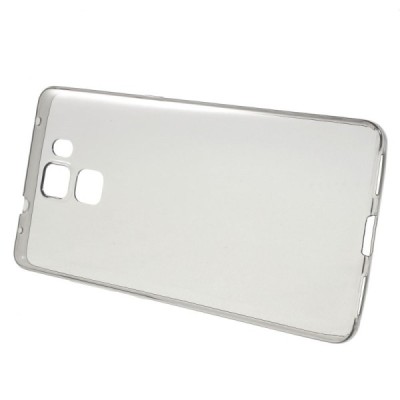 Huawei Honor 7 dzidrs (caurspīdīgs) cieta silikona TPU pasaulē planākais pelēks apvalks / Vacins.lv