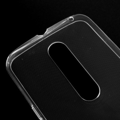 Motorola Moto X Style cieta silikona (TPU) dzidrs (caurspīdīgs) apvalks / Vacins.lv