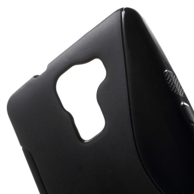 Huawei Honor 7 kieto silikono TPU juodas dėklas - nugarėlė / Priedai.lt