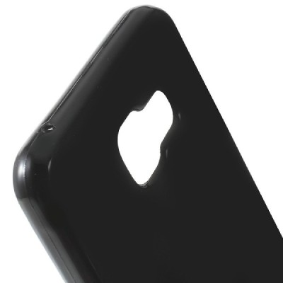 Samsung Galaxy A5 (2016) A510 Mercury melns cieta silikona (TPU) apvalks / vacins.lv