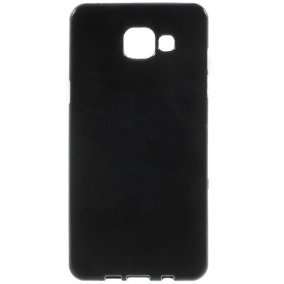 Samsung Galaxy A5 (2016) A510 cieta silikona (TPU) melns apvalks / vacins.lv