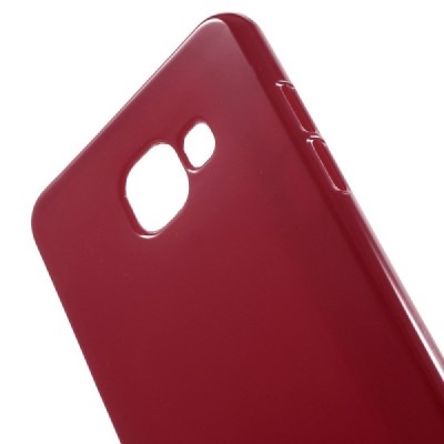 Samsung Galaxy A5 (2016) A510 cieta silikona (TPU) sarkans apvalks / vacins.lv