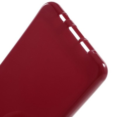 Samsung Galaxy A5 (2016) A510 cieta silikona (TPU) sarkans apvalks / vacins.lv