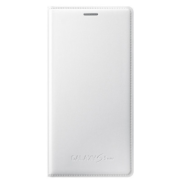 „Samsung“ Flip Cover atvērams maciņš - balts (Galaxy S5 mini)