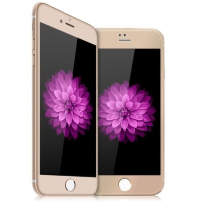 Apple iPhone 6 Plus Devia 9H Tempered Glass zelta ekrāna aizsargstikls / Vacins.lv
