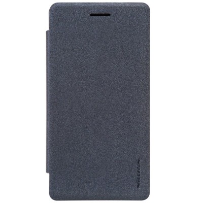LG Zero (H650E) „Nillkin“ Sparkle atvēramais pelēks maciņš / Vacins.lv
