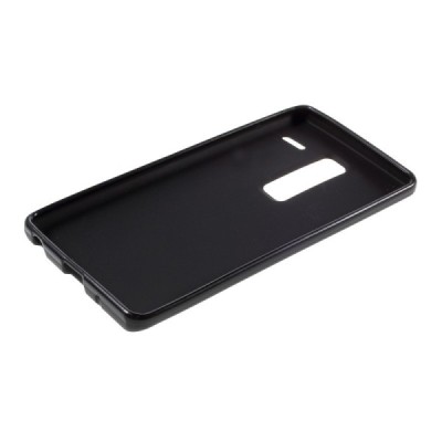 LG Zero (H650E) kieto silikono TPU juodas dėklas - nugarėlė / Priedai.lt