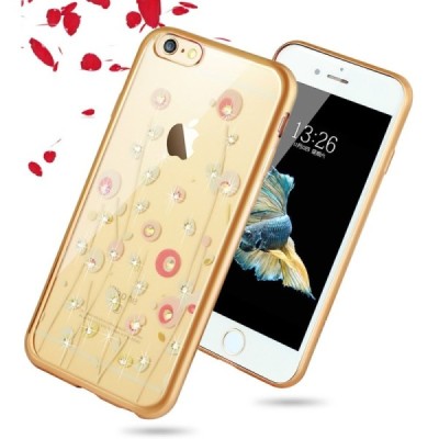 Apple iPhone 6 (6s) „JLW“ Color Palette dangiškas su auksiniais apvadais elegantiškas plastikinis dėklas / Priedai.lt