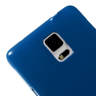 Samsung Galaxy Note 4 (N910) Mercury zils cieta silikona (TPU) apvalks / vacins.lv