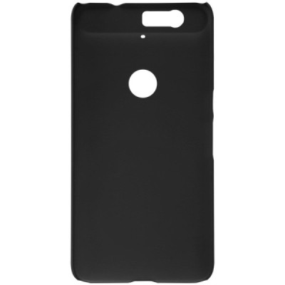 Huawei Nexus 6P Nillkin Frosted Shield melns plastmasas apvalks + ekrāna aizsargplēve / Vacins.lv