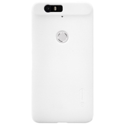 Huawei Nexus 6P Nillkin Frosted Shield balts plastmasas apvalks + ekrāna aizsargplēve / Vacins.lv