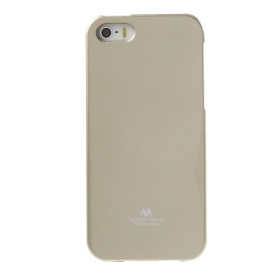 Apple iPhone 5 (5S) Mercury zelta cieta silikona (TPU) apvalks / vacins.lv