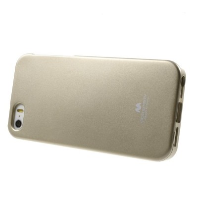 Apple iPhone 5 (5S) Mercury zelta cieta silikona (TPU) apvalks / vacins.lv