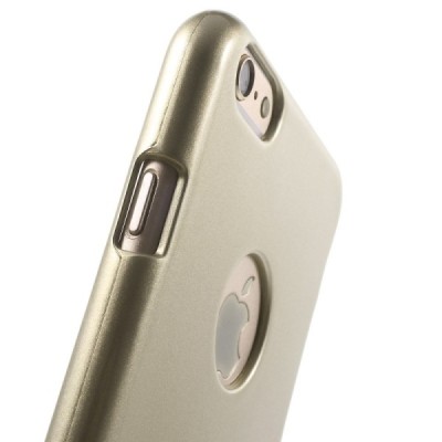 Apple iPhone 6 Plus (6s Plus) Mercury zelta cieta silikona (TPU) futrālis / Vacins.lv