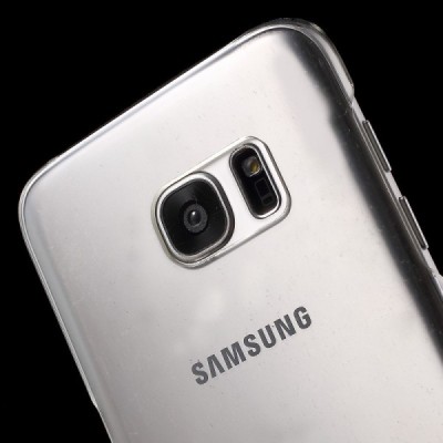 Samsung Galaxy S7 Edge (G935) plastmasas dzidrs (caurspīdīgs) apvalks / Vacins.lv