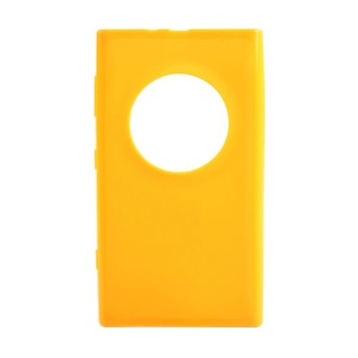 Nokia Lumia 1020 Jelly Case dzeltens cieta silikona (TPU) futrālis / Vacins.lv
