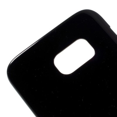Samsung Galaxy S7 Edge (G935) Mercury juodas kieto silikono tpu dėklas - nugarėlė / Priedai.lt