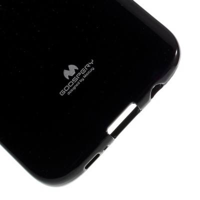 Samsung Galaxy S7 Edge (G935) Mercury juodas kieto silikono tpu dėklas - nugarėlė / Priedai.lt