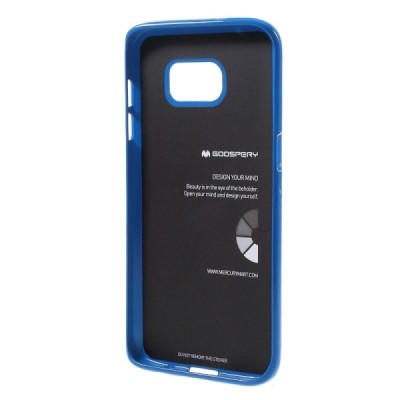 Samsung Galaxy S7 Edge (G935) Mercury tumši zils cieta silikona (TPU) apvalks / vacins.lv