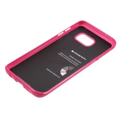 Samsung Galaxy S7 Edge (G935) Mercury tumši rozs cieta silikona (TPU) apvalks / vacins.lv
