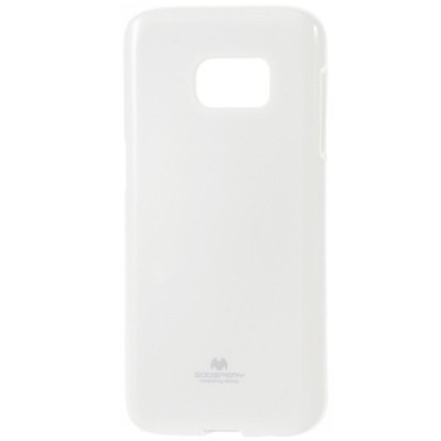 Samsung Galaxy S7 (G930) Mercury balts cieta silikona (TPU) apvalks / vacins.lv