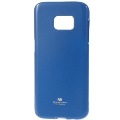 Samsung Galaxy S7 (G930) Mercury tumši zils cieta silikona (TPU) apvalks / vacins.lv
