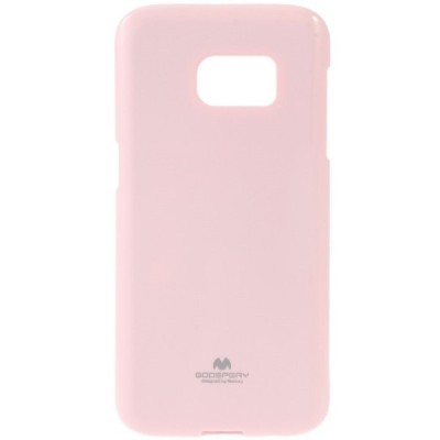 Samsung Galaxy S7 (G930) Mercury gaiši rozs cieta silikona (TPU) apvalks / vacins.lv