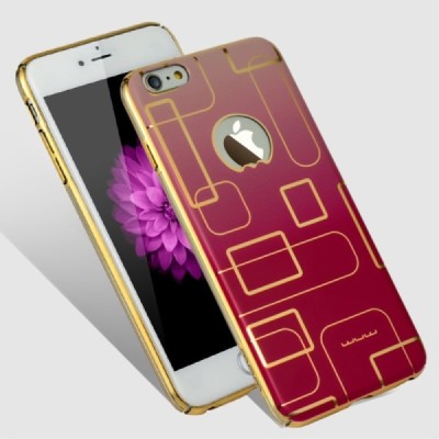 Apple iPhone 6S Plus elegants „JLW“ Color Palette rozs (apmales zeltā krāsā) plastmasas apvalks / Vacins.lv